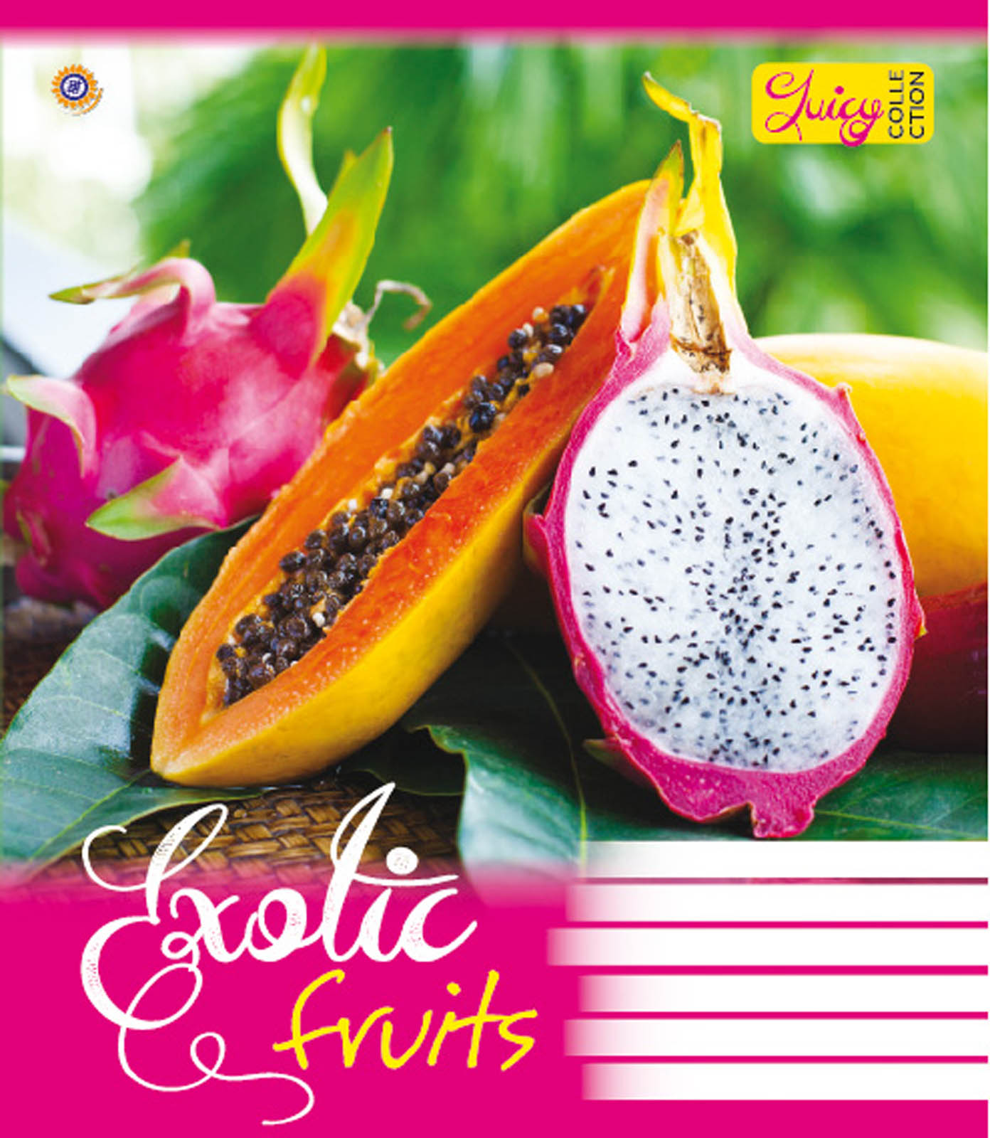 Student's notebook "ZU" 60 sheets == /795457/ "Exotic Fruits" (10/160)