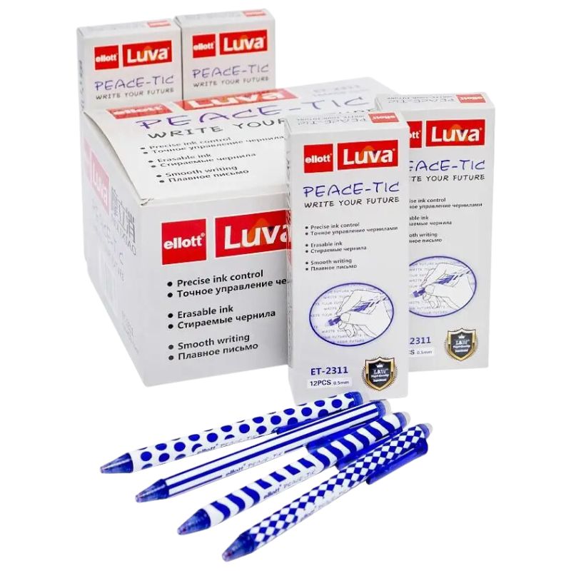 Ellott "Write-erase" automatic pen /ET-2312/ 0.5mm blue (12/144/1728)