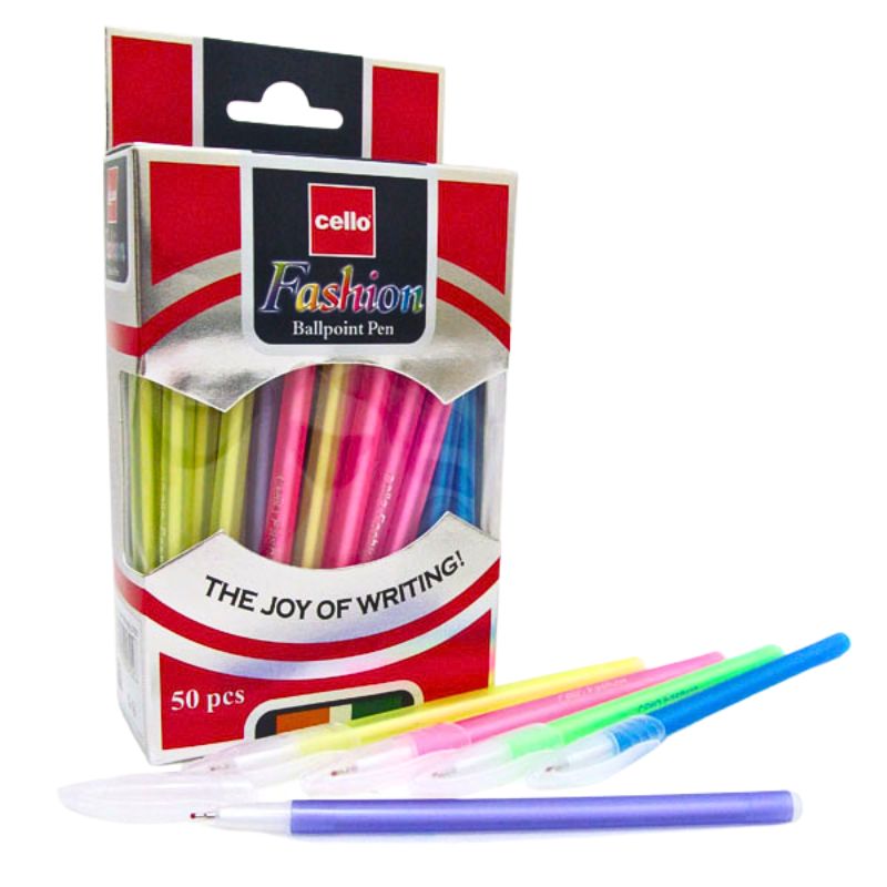 Ballpoint/oil pen CELLO /CL0751-50/ "Fashion" (0751) 50 pcs in a pack. (50/1000)