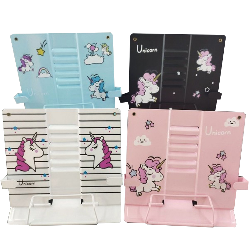 Metal book stand "JO" /6164-B/ "Unicorn" 21*21cm (1/12/48)