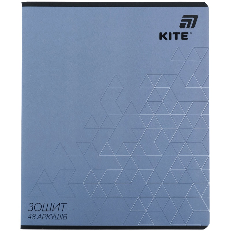 Зошит уч. "Kite" 48арк.# /K26-259-3/ софт тач + УФ лак, One color 3 (10/200)