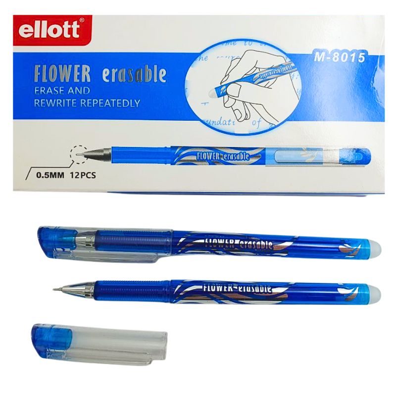 Ellott "Write-erase" pen /CL-8015-12/ 0.5mm blue (12/144)