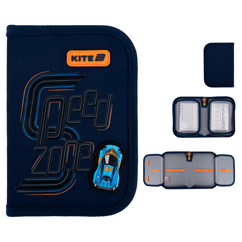 Пенал "Kite" /K25-622-4/ 1 від., 2 відв., без наповнення 622 Speed Zone (1/48)