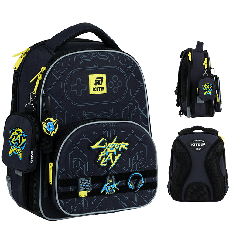 Backpack "Kite" /K25-556M-2/ Education 556 Cyber (1/4)