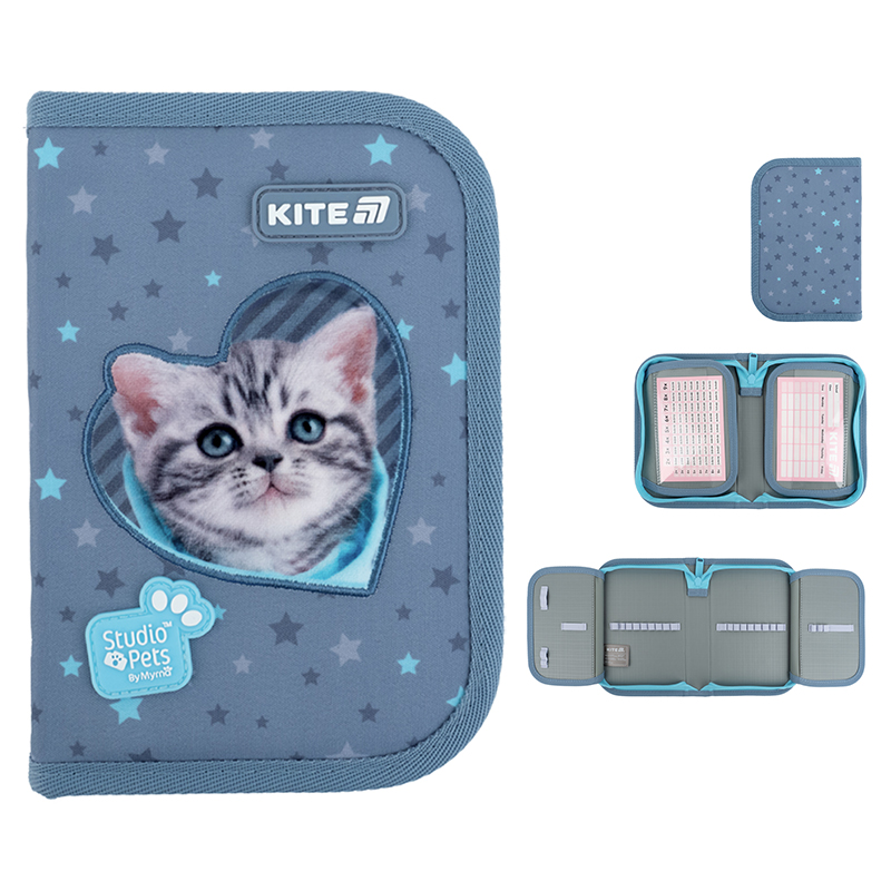 Пенал "Kite" /SP25-622-3/ 1 від., 2 відв., без наповнення 622-3 Studio Pets (1/48)