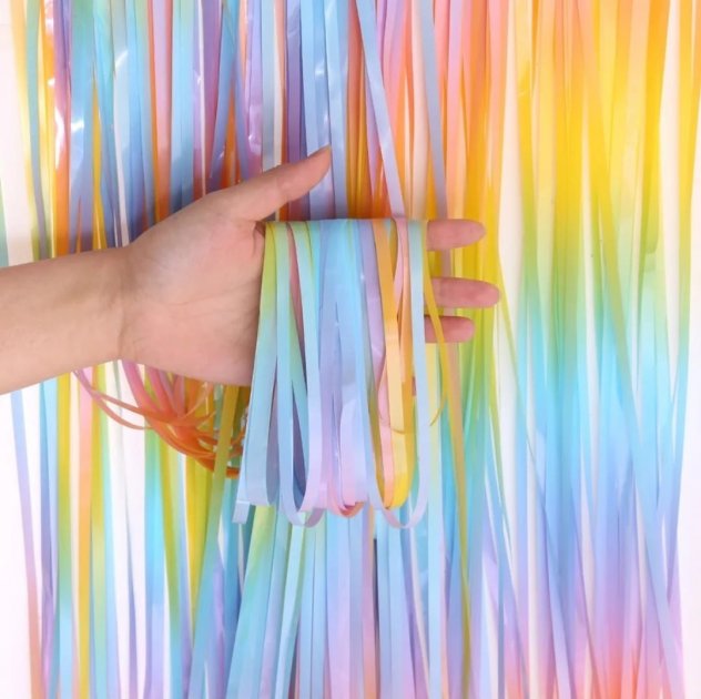 Photo zone "Art Studio of Happiness" /PCUR-RB/ 1*2m rainbow (1/300)