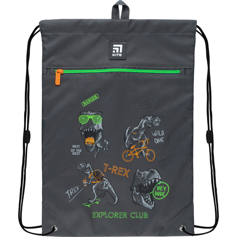 Shoe bag with pocket "Kite" /K22-601M-14/ Education Hang Out (61814) (1/25/100)