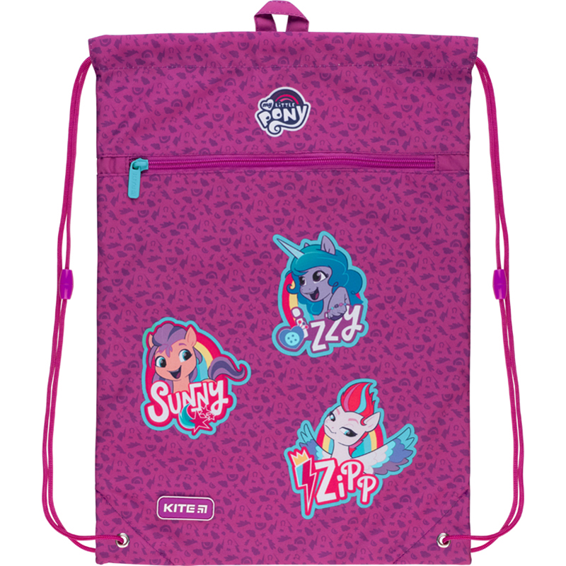 Shoe bag with pocket "Kite" /LP22-601M/ Education My Little Pony (61782) (1/25/100)