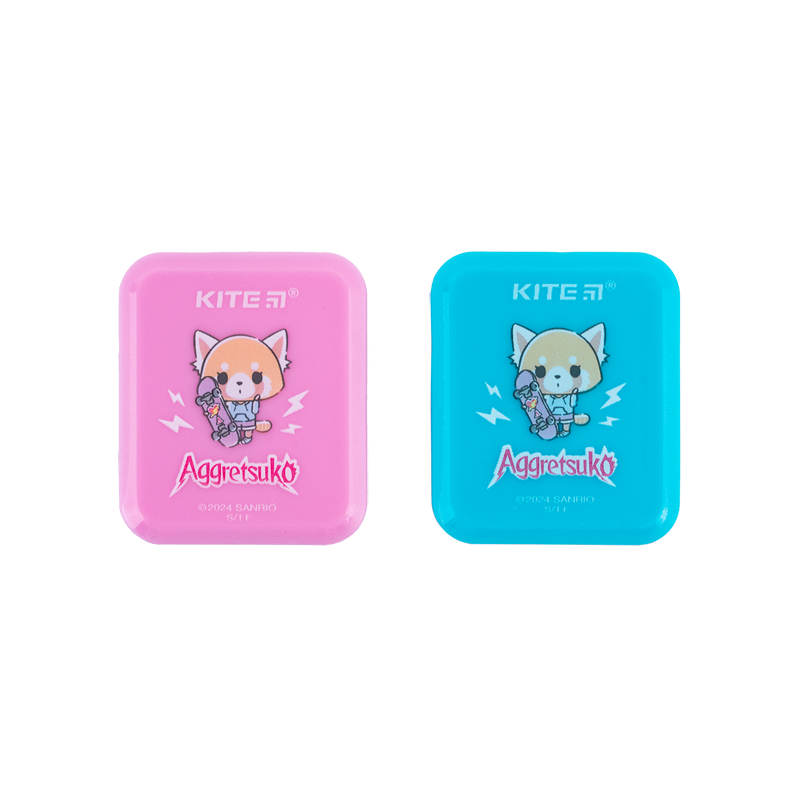Точилка "Kite" /AR24-116/ з контейнером прямокутна Aggretsuko (24/1440)