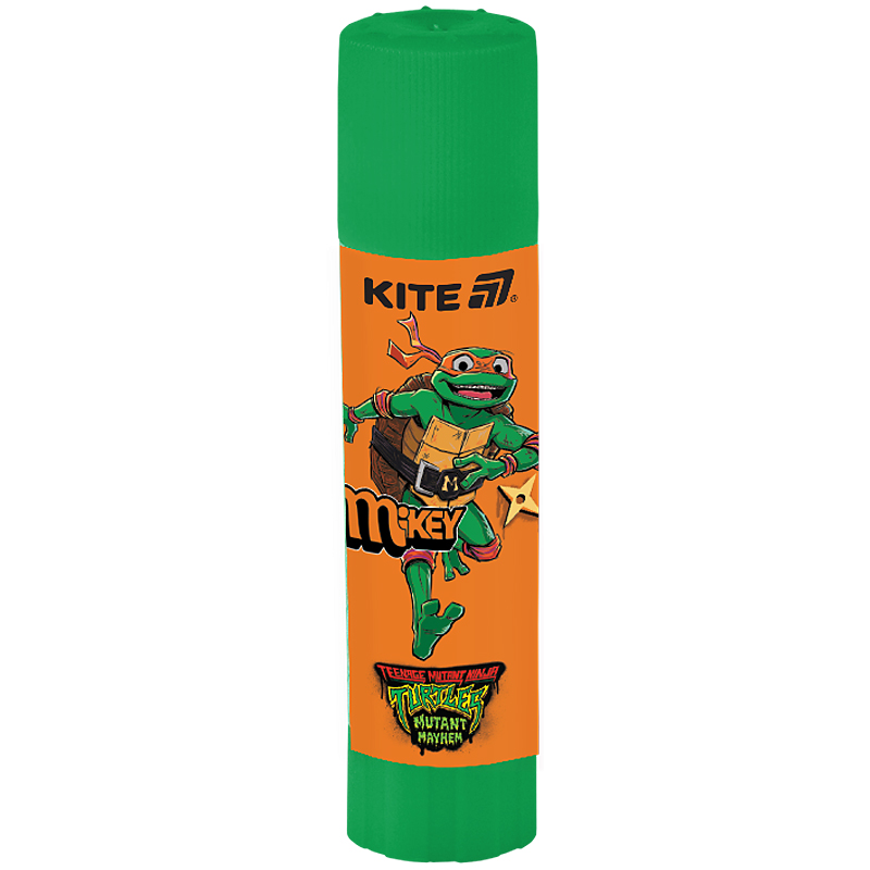 Клей-олівець 8г "Kite" /NT25-130/ PVP з індикатором TMNT Mutant Mayhem (30/600)