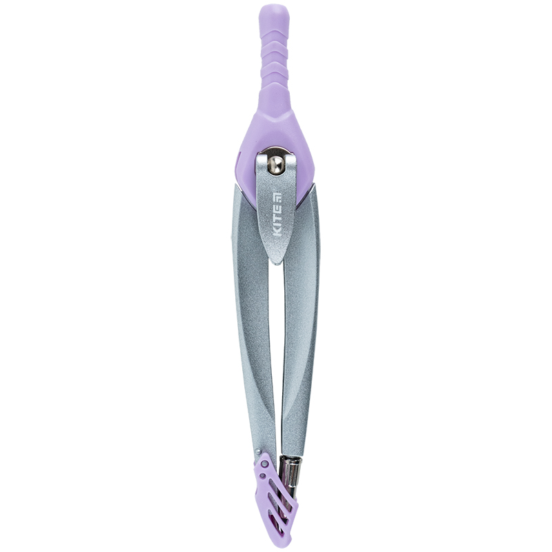 Compass "Kite" /K24-413-36/ metal + stylus in a case, Pastelini, lilac, 130 mm (1/12)
