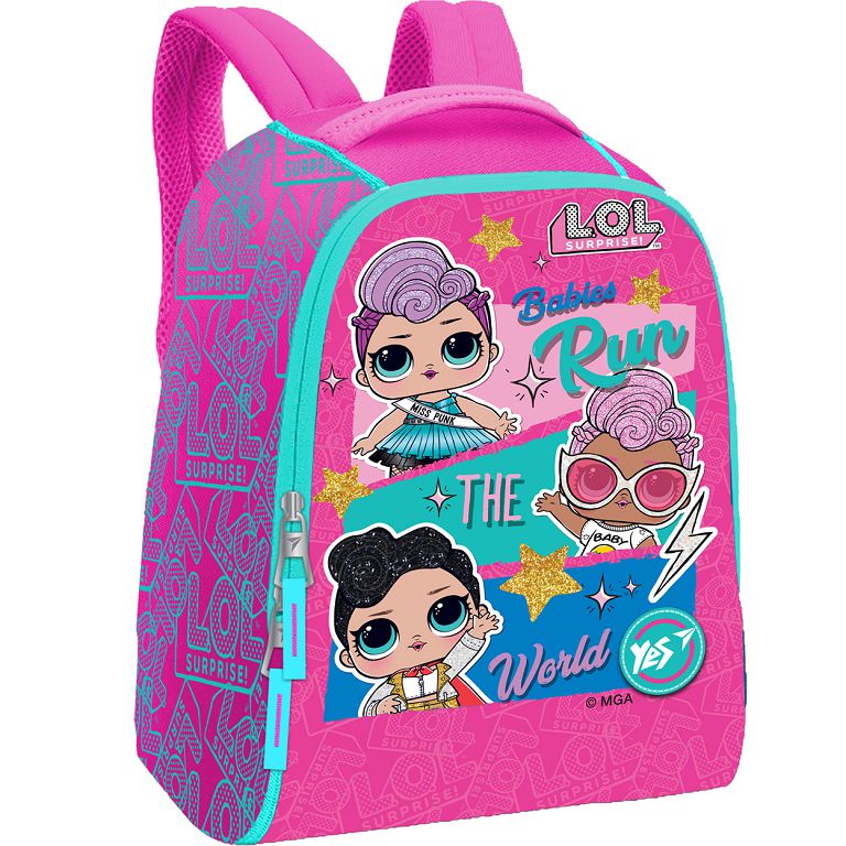 Children's backpack "Yes" /558526/ K-37 "LOL" (1/20)