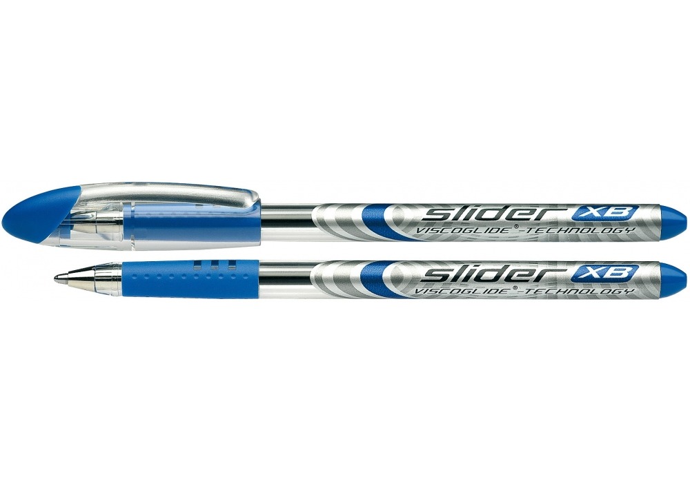 Ручка масляна "SCHNEIDER" /S151203/ SLIDER (товщина XB-товста) 1,2мм, синя (10/500)