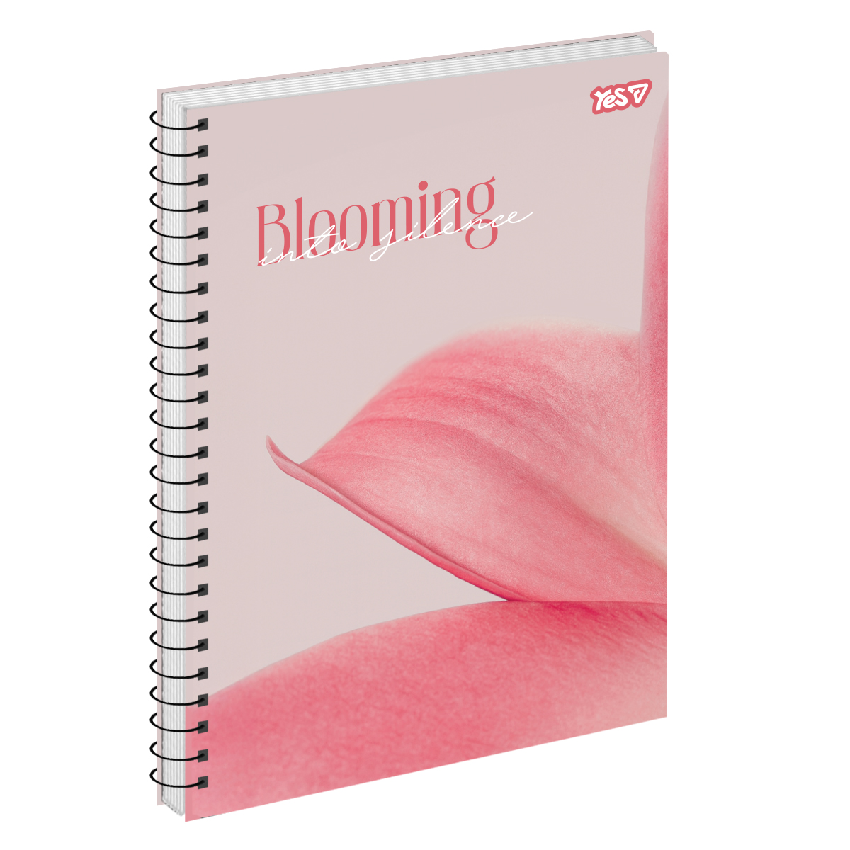 Зошит А4/80 спіраль "YES" /152283/ "Blooming" (1/56)