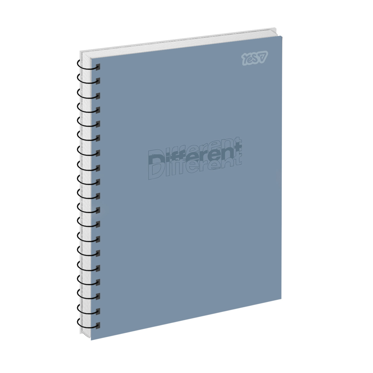 Notebook A5/80 spiral "YES" /152437/ "Different. Balance" VDL (1/60)