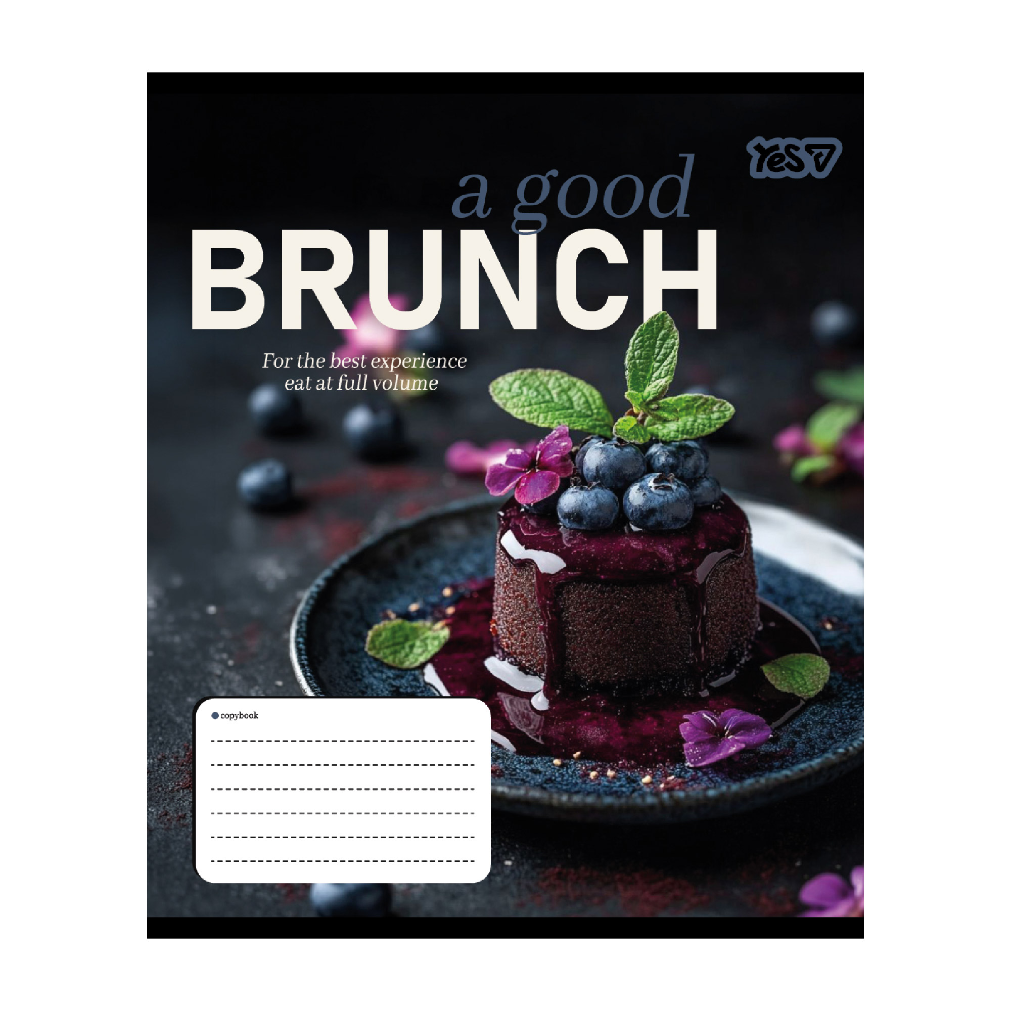 Зошит уч. "YES" 18арк.# /769098/ "Brunch" (25/400)