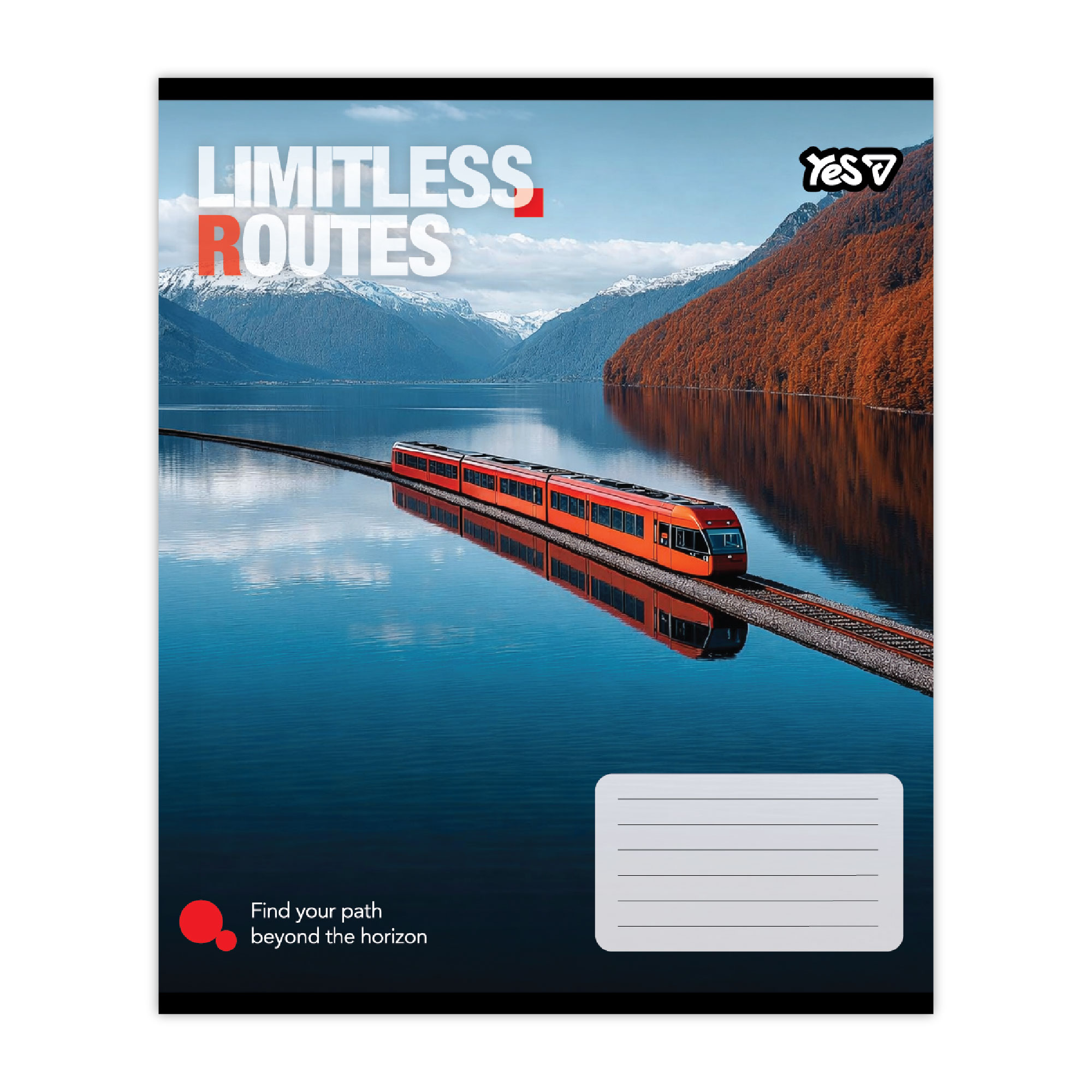 Student's notebook "YES" 24 sheets # /769036/ "Limitless routes" (20/320)