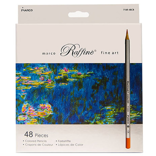 Colored pencils "Marco Raffine" 48 pcs. /7100-48СV/ cardboard (3/60)