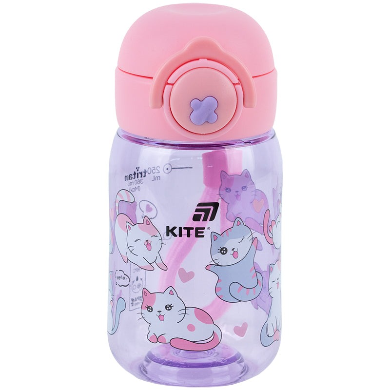 Water bottle "Kite" /K25-1235-1/ 360 ml, Cats (1/60)