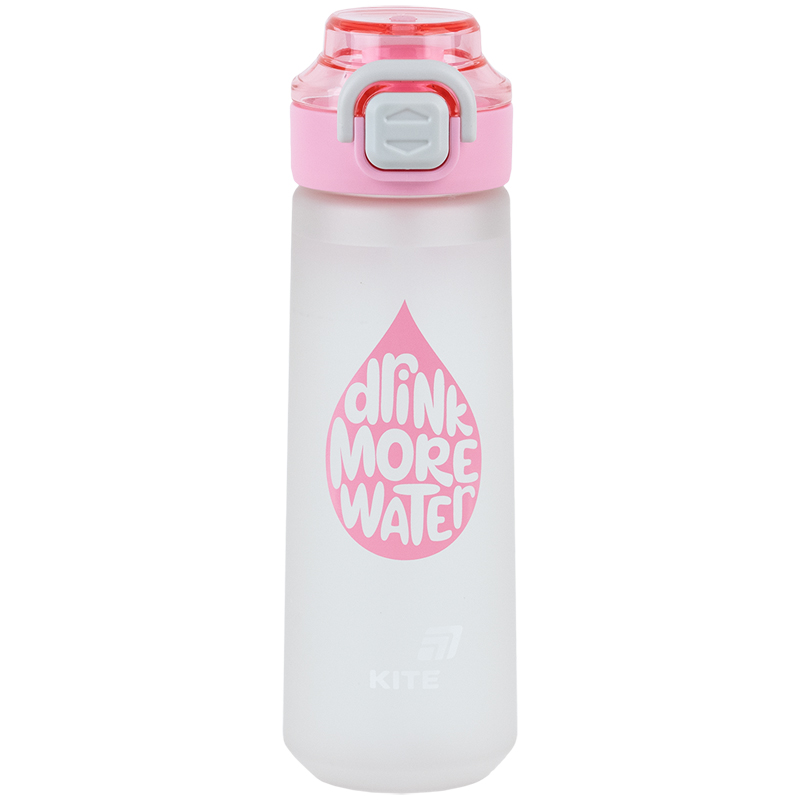 Water bottle "Kite" /K25-1214-3/ 760 ml, gray-pink (1/12/72)