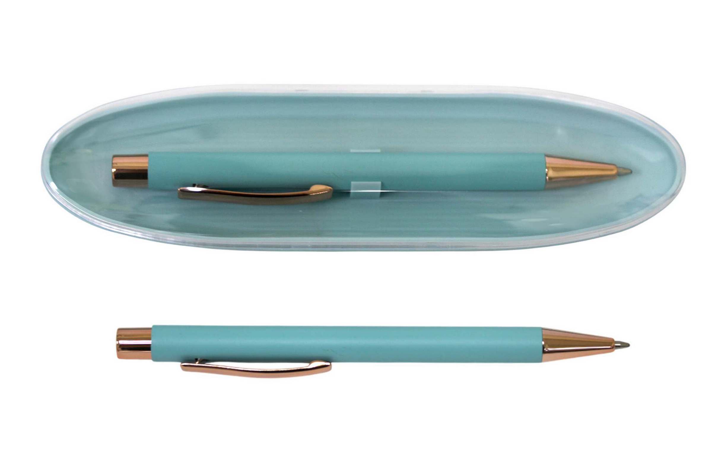 Gift ballpoint pen "WB" /A-922(947)/ A PLUS, body target in the layer cases, blue