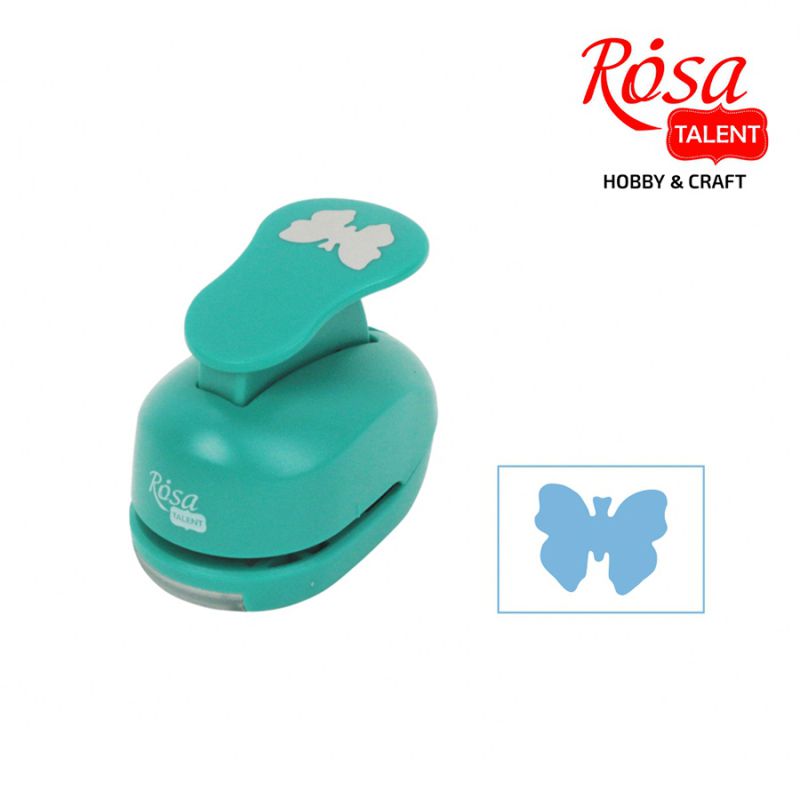Shaped hole punch "ROSA Talent" /052/ 2.5 cm "Butterfly-1"