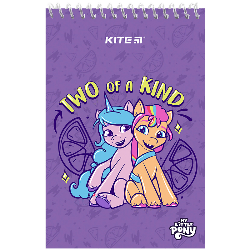 Notebook A6/48 sheets. "Kite" /LP24-196/ layer. spiral, clear, "My Little Pony" (1/20)