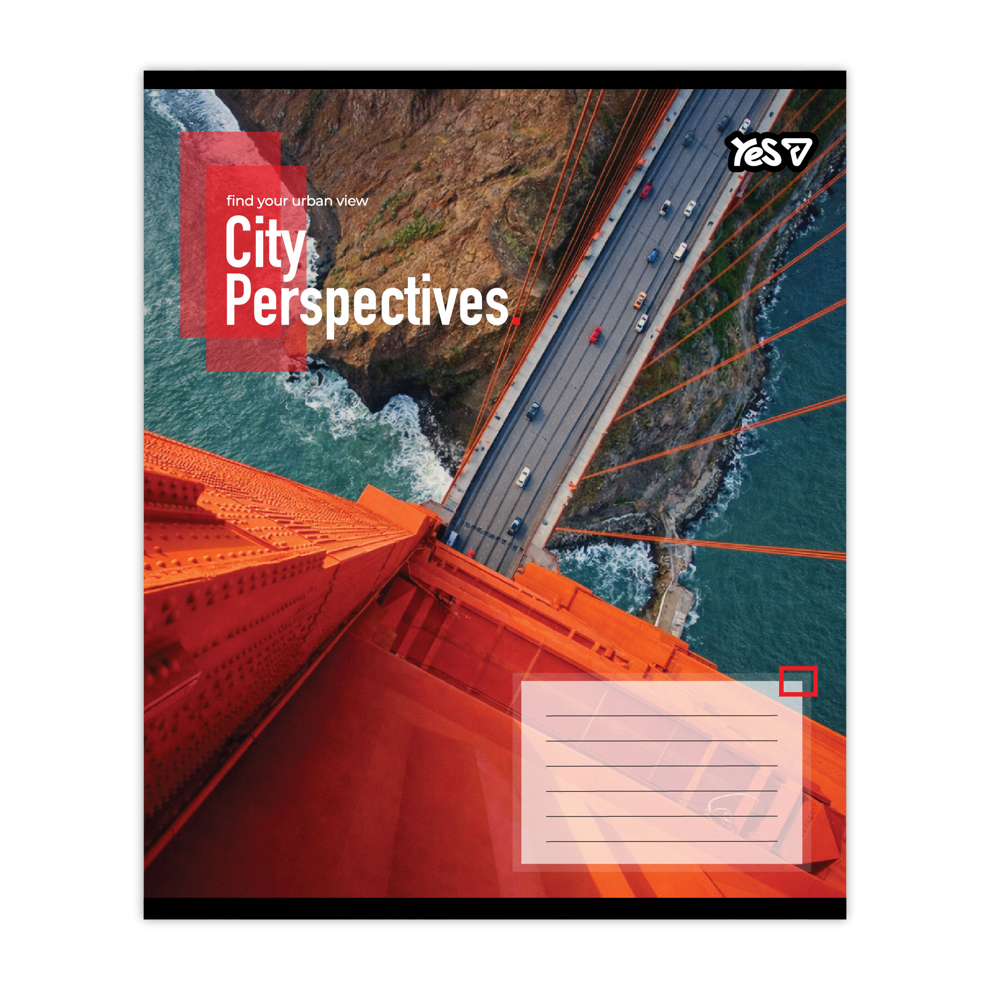 Student's notebook "YES" 48 sheets == /769078/ "City perspectives" (10/200)