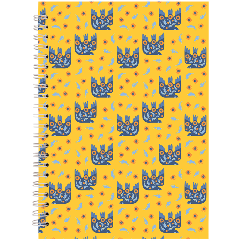 Блокнот А5/96 "Axent" /8032-24-A/ # , спіраль, тв. обкл., 55г/м2, №24 (65776) (1/5)