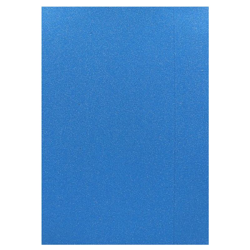 Flexica (foamiran) "JO" /17FA4-006/ EVA 1.7mm A4 Fluorescent GLITTER "Blue" 10 pcs/pack (1/96)