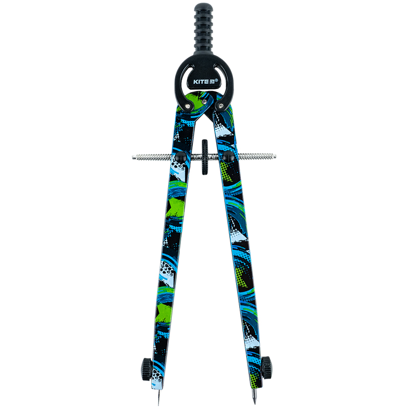 Compass "Kite" /K24-415-2/ metal with print + stylus in a case, 165 mm (1/12)