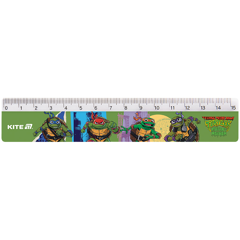 Ruler 15 cm sq. "Kite" /NT25-090/ TMNT Tales of the TMNT (2024 Series) (1/100)