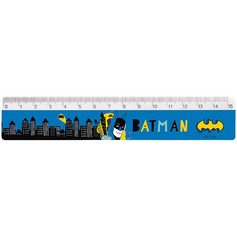 Ruler 15 cm sq. "Kite" /DC25-090/ DC Batman (1/100)