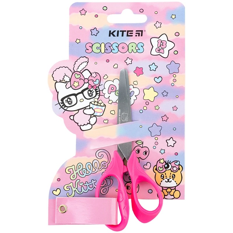 Ножиці дитячі "Kite" /HK24-122-1/ 13см Hello Kitty (1/24)