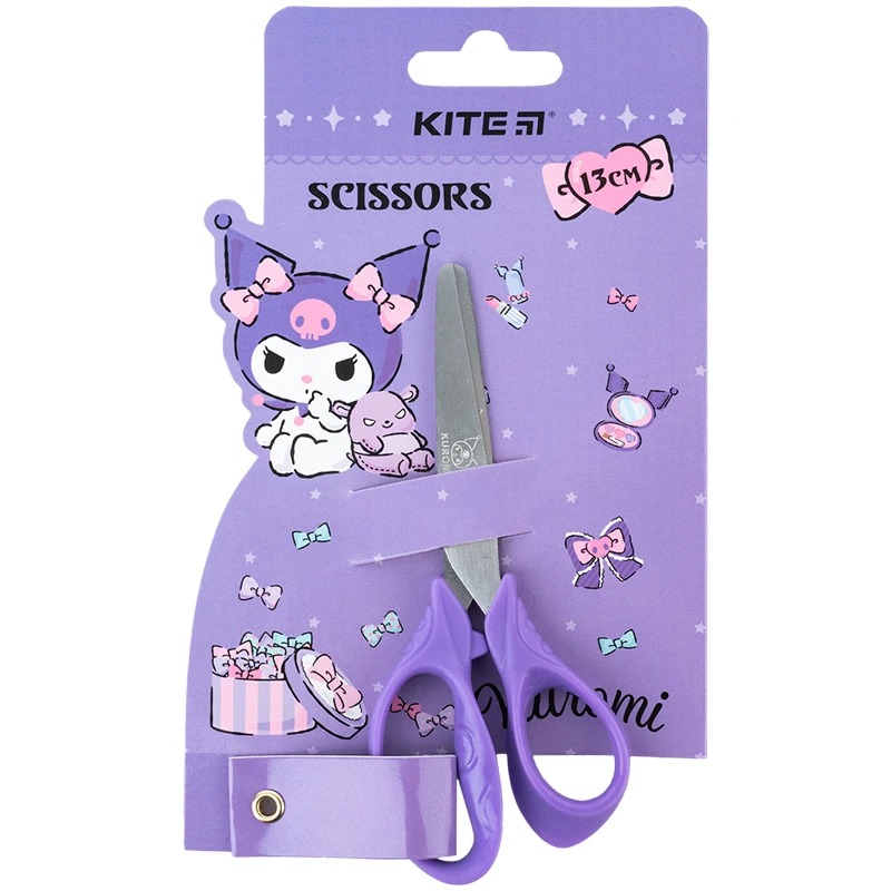 Ножиці дитячі "Kite" /HK24-122-2/ 13см Kuromi Куромі (1/24)