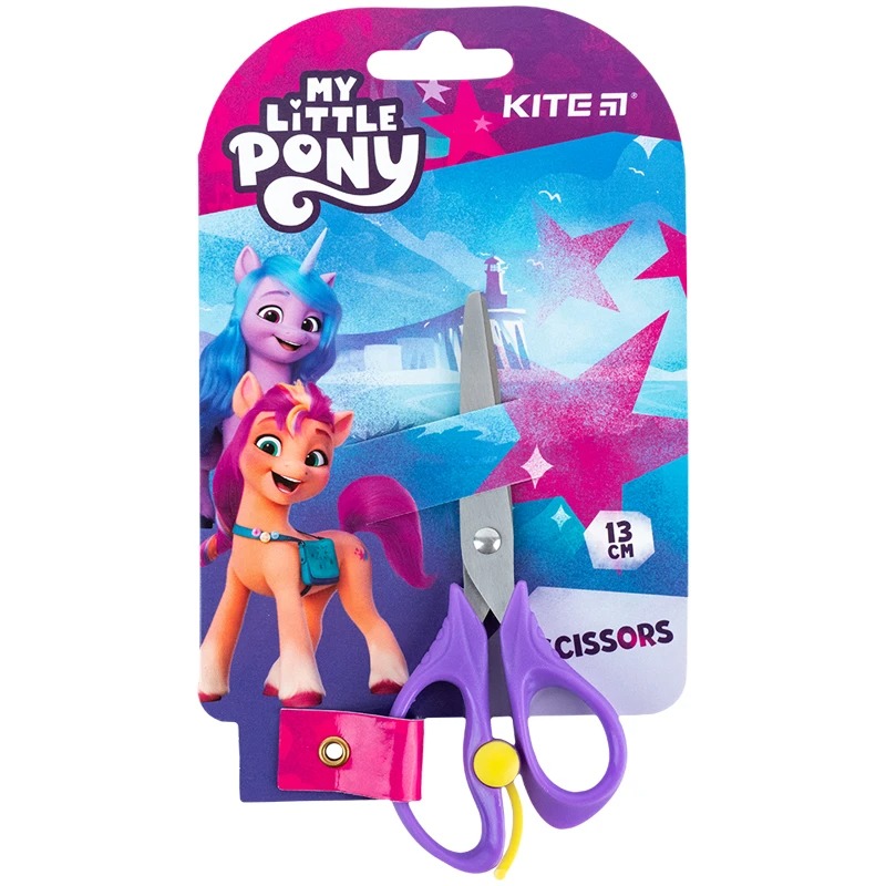 Ножиці дитячі "Kite" /LP24-129/  з пружиною, 13см My Little Pony movie (1/24)