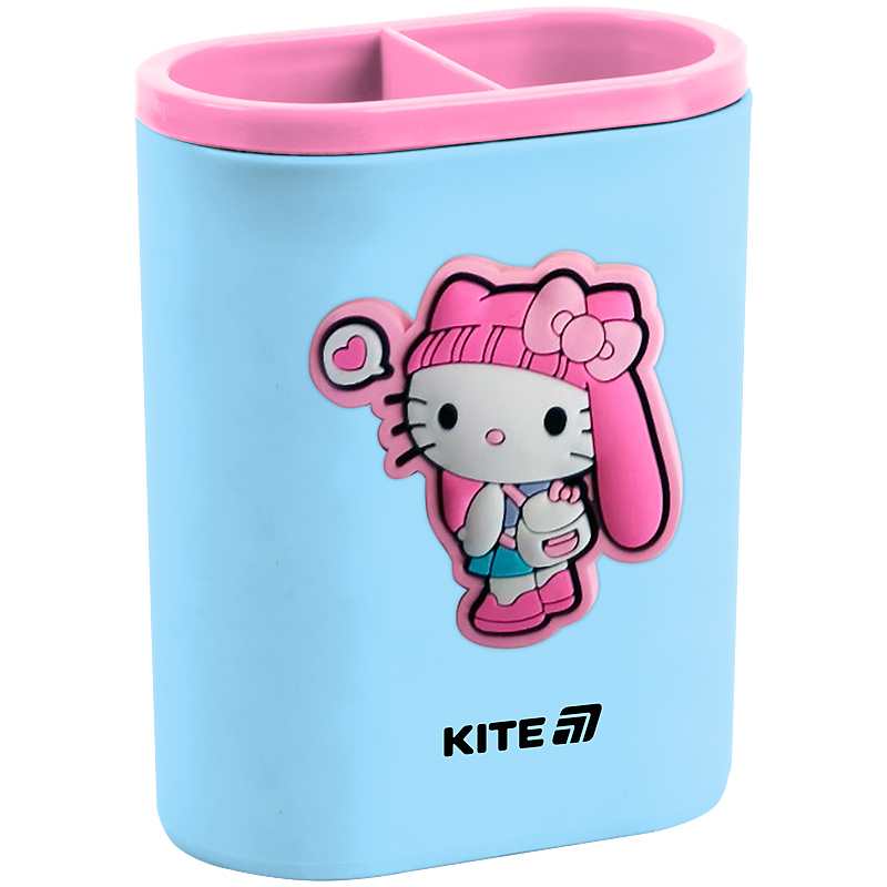 Стакан-підставка для ручок "Kite" /HK25-170-1/ Hello Kitty з фігуркою  (1/10)