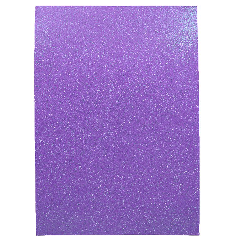 Флексика(фоаміран) "JO" /17IKA4-7106/ EVA 1,7mm A4 IRIDESCENT з клеєм "Фіолетовий" 10шт/уп (1/96)