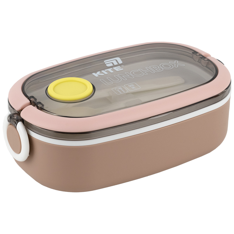 Lunch box "Kite" /K25-1180-1/ 900 ml, beige (1/36)