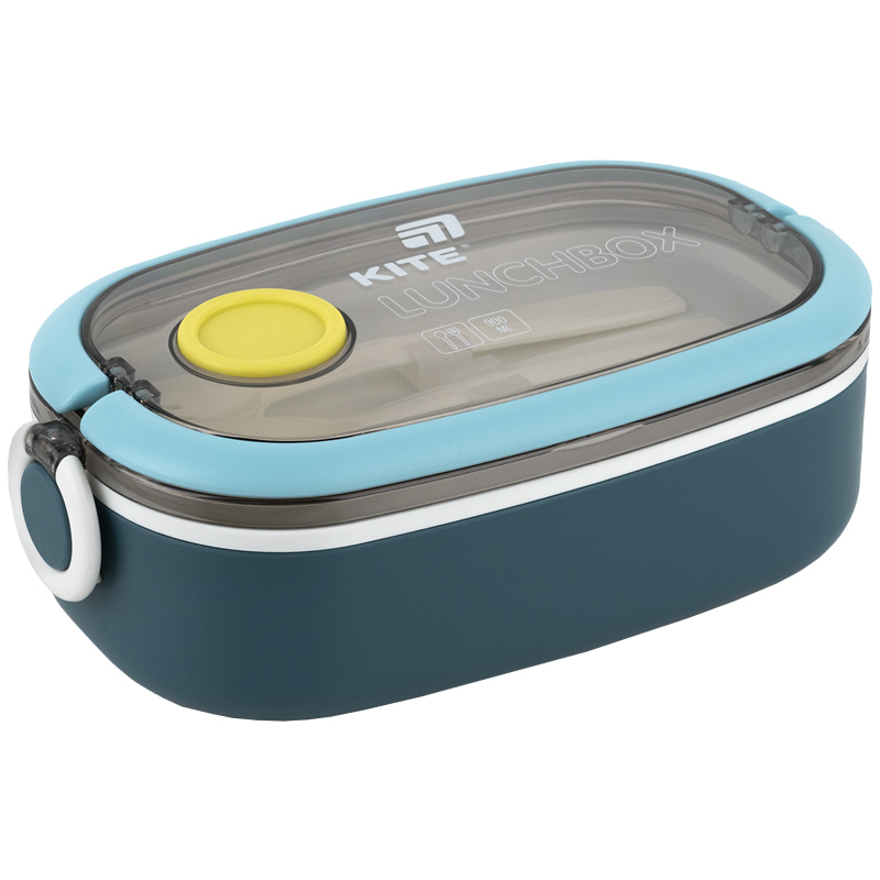 Lunchbox "Kite" /K25-1180-2/ 900 ml, blue (1/36)