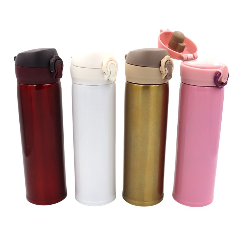 Thermos water bottle "JO" /BWW07/ "Simple" 500ml, double wall (1/50)
