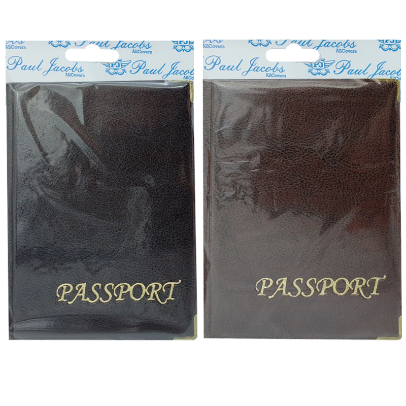 Cover Passport "TASCOM" /06-Pa/ foreign, leatherette, gold (1/25)