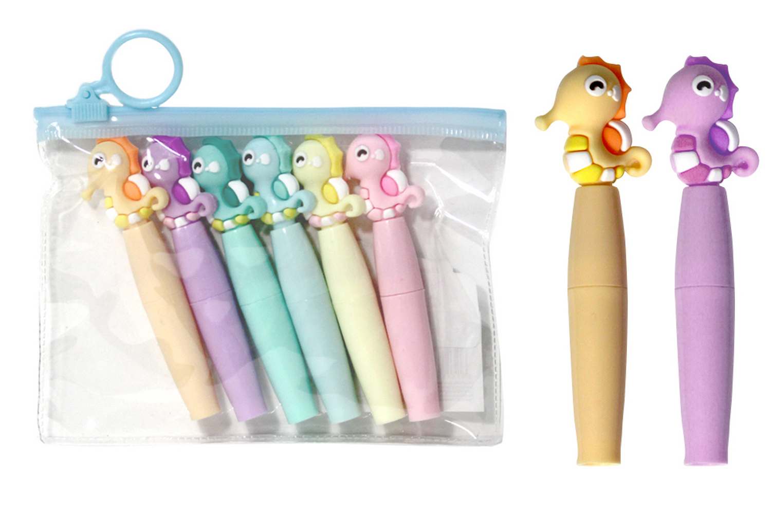 Set of text markers "WB" /XYH-307/ "Seahorse" 6pcs (1/288)