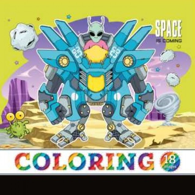 Coloring page 200x200 mm/8 sheets. "ASH" 2 staples, 100g/m2 dis. 22345 (20)
