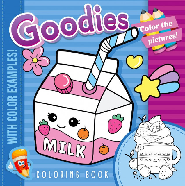 Coloring page 200x200 mm/8 sheets. "ASH" 2 staples, 100g/m2 dis. 22347 (20)