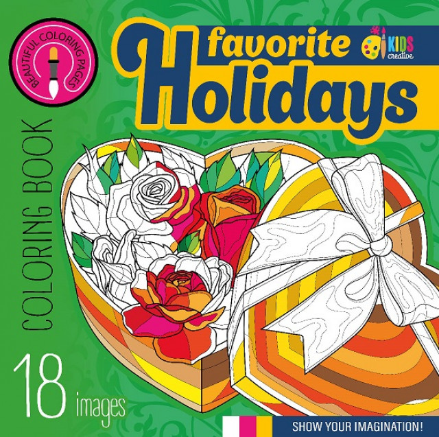 Coloring page 200x200 mm/8 sheets. "ASH" 2 staples, 100g/m2 dis. 22352 (20)
