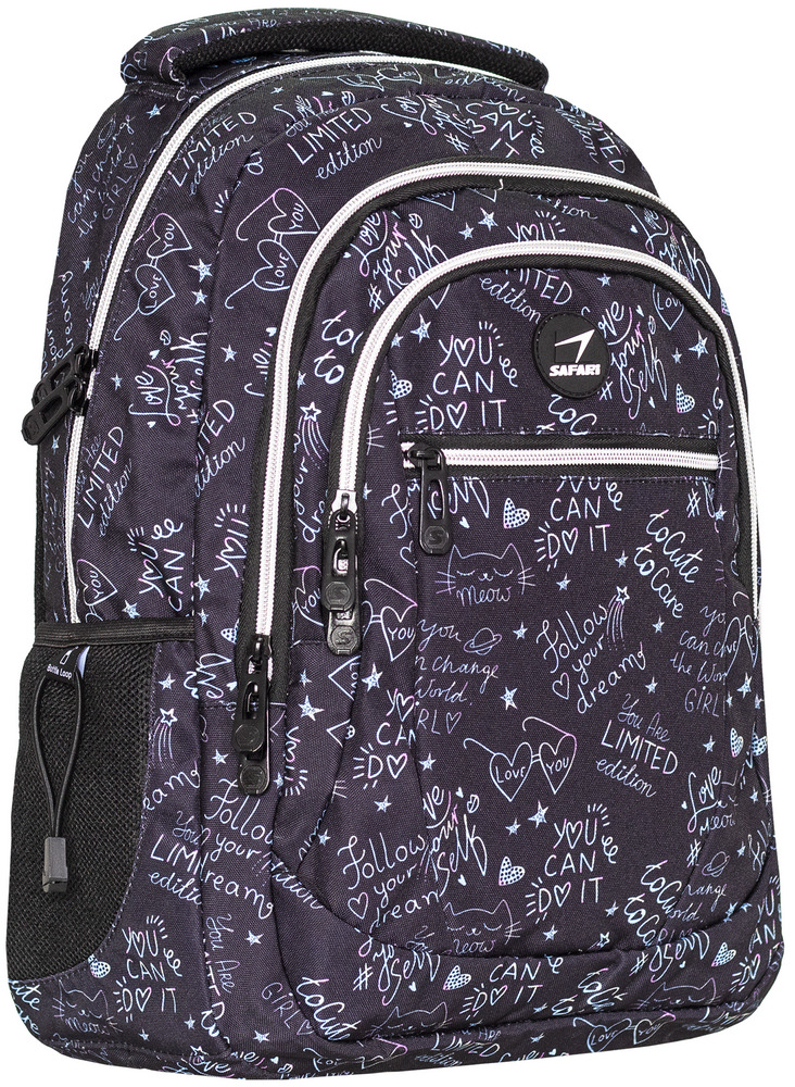 Backpack "SAFARI" /25-260M-1/ 3 compartments, 41x29x14cm