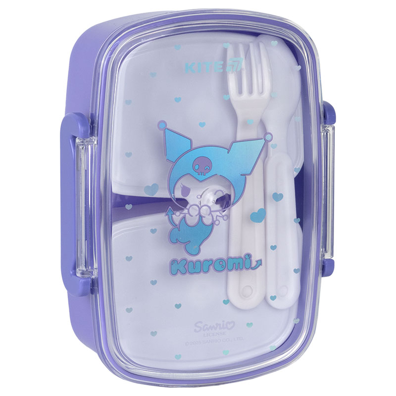 Lunch box with filling "Kite" /HK25-181/ 750 ml, Kuromi Kuromi (1/24)