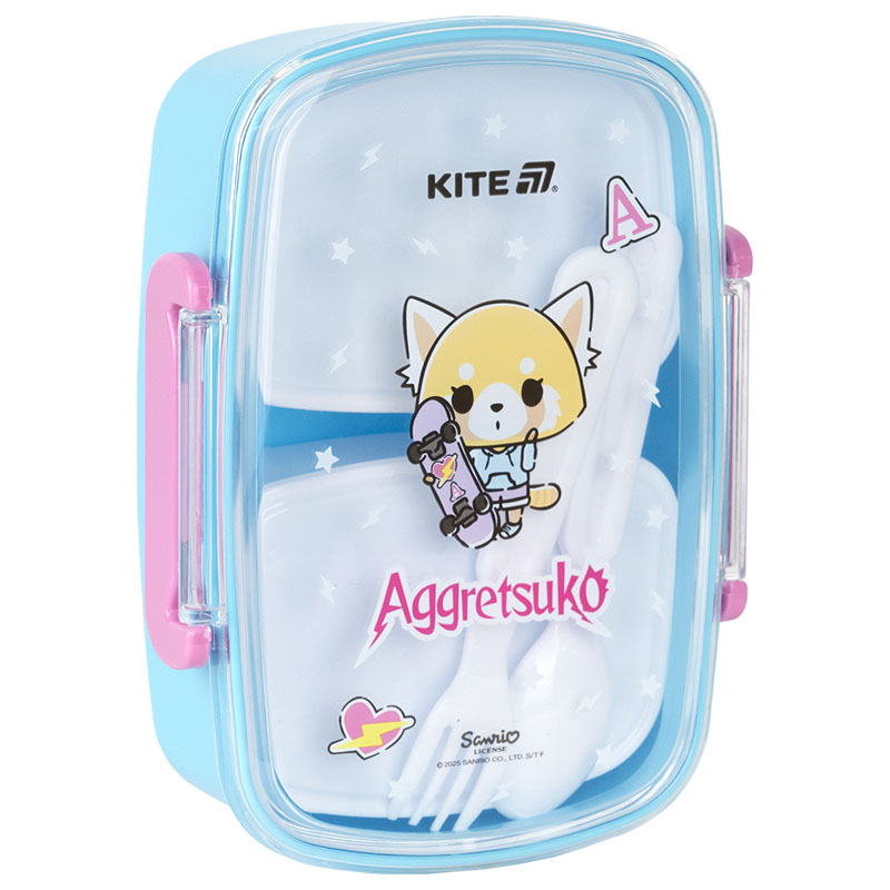 Lunch box with filling "Kite" /AR25-181/ 750 ml, Aggretsuko (1/24)