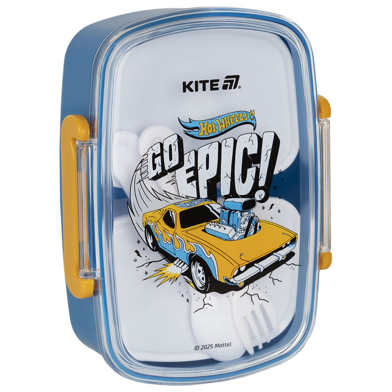 Lunch box with filling "Kite" /HW25-181/ 750 ml, Hot Wheels (1/24)